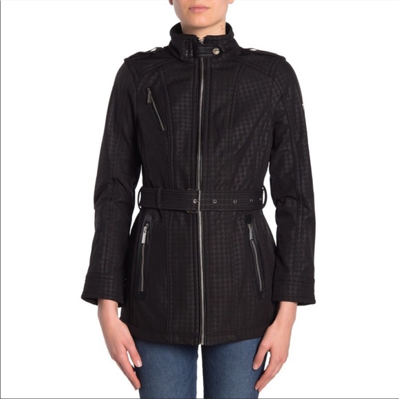Michael Kors Missy Houndstooth Jacket